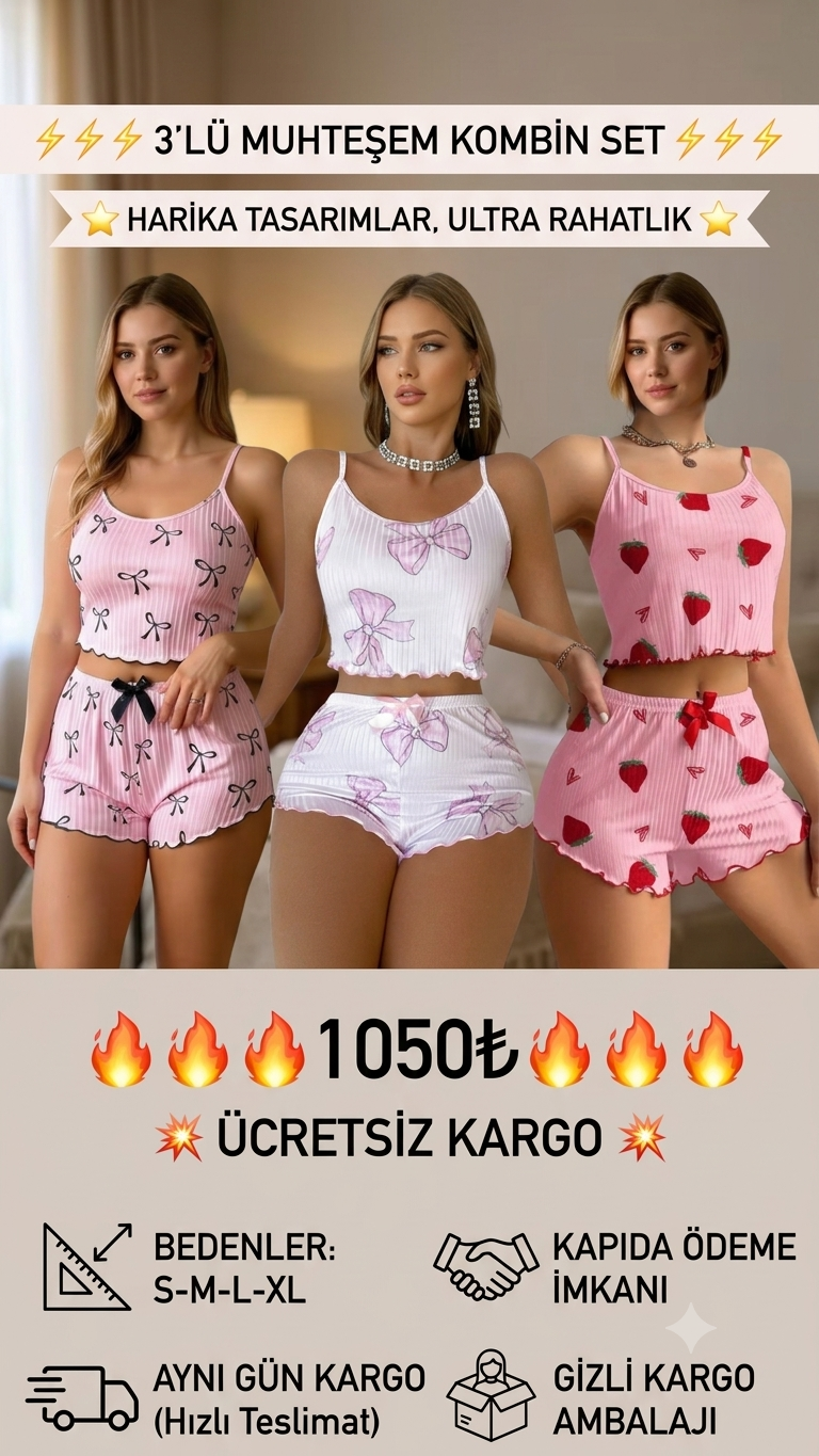 3 LÜ SET 12