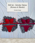 İstiridye Tanga Külotlu Tutku İkili Set
