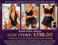 Siyah Dantel Premium 3'lü Set (+ Tanga Hediyeli)